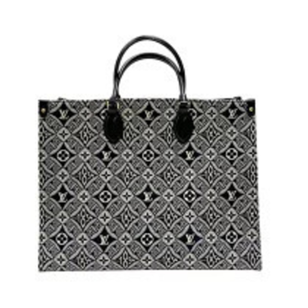 Louis Vuitton Go On Tote Bag The Jacquard Monogram Brown